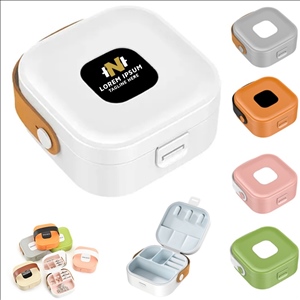Portable Compartment Travel Jewelry Organizer Box